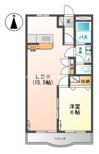 間取図 プリベール