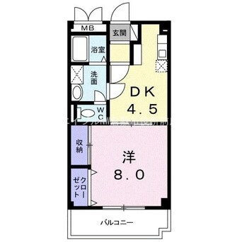 間取図 グランパス２１