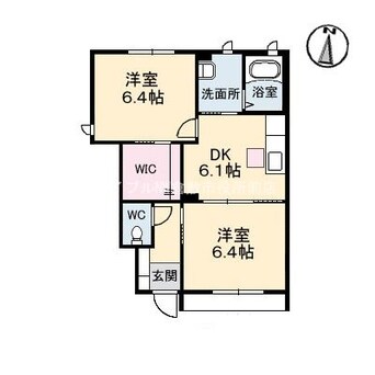 間取図 プロムナードＡ棟