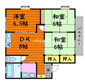 間取図 パークハイム