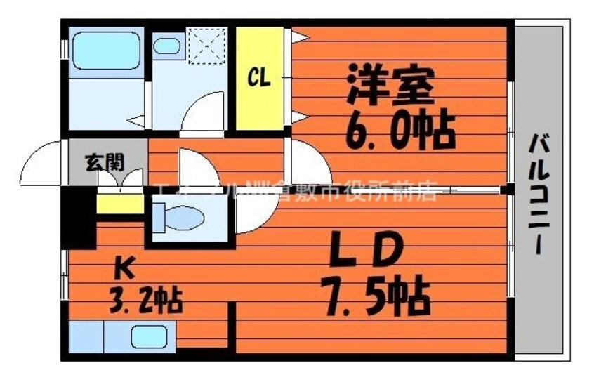 間取図 フレブラース