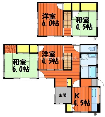 間取図 田ノ上戸建