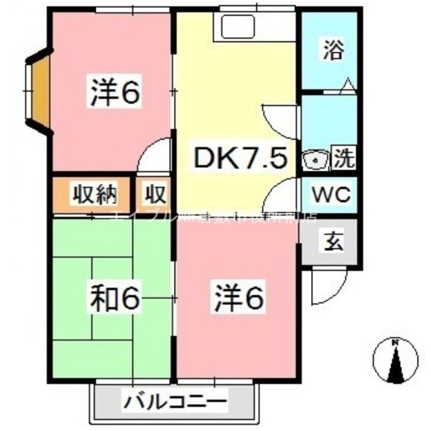 間取図 メゾン・ド・ボヌール　Ⅰ