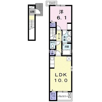 間取図 グランド・ルミエール北畝Ⅱ