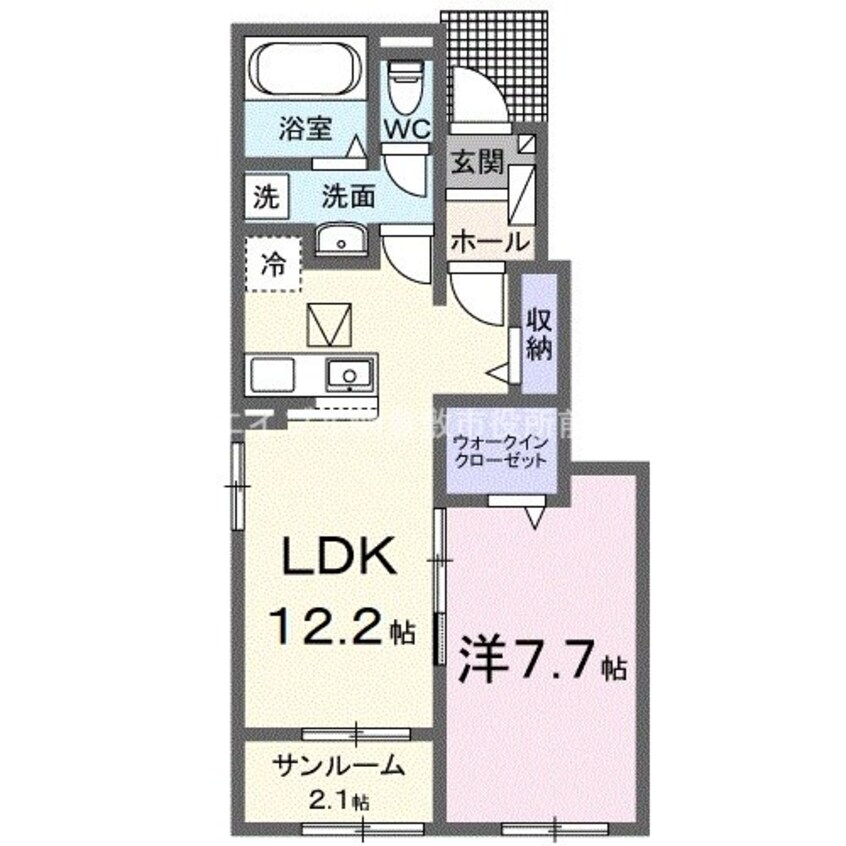 間取図 エルデ