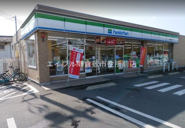 ファミリーマート倉敷新田店(コンビニ)まで454m シエルクレール　B棟