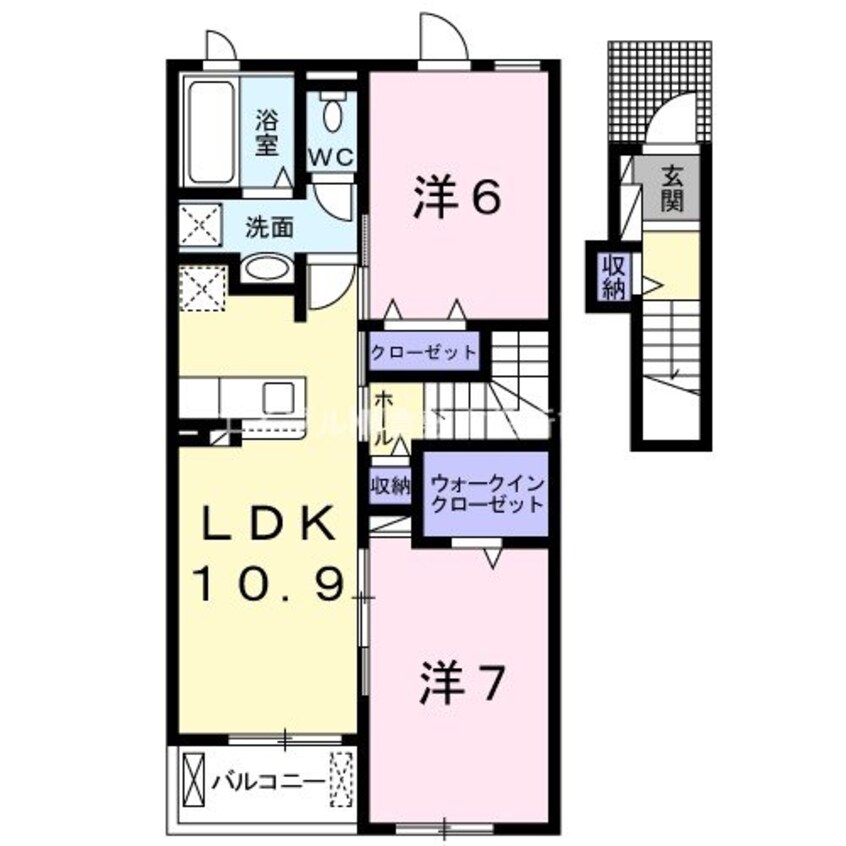 間取図 エアリーこまち