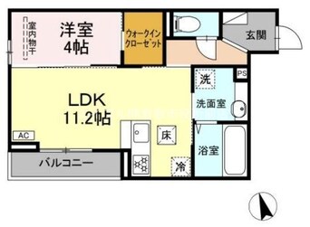 間取図 セイル倉敷