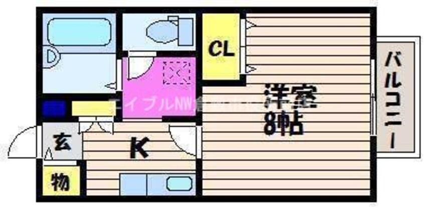 間取図 フォーレストヴュー