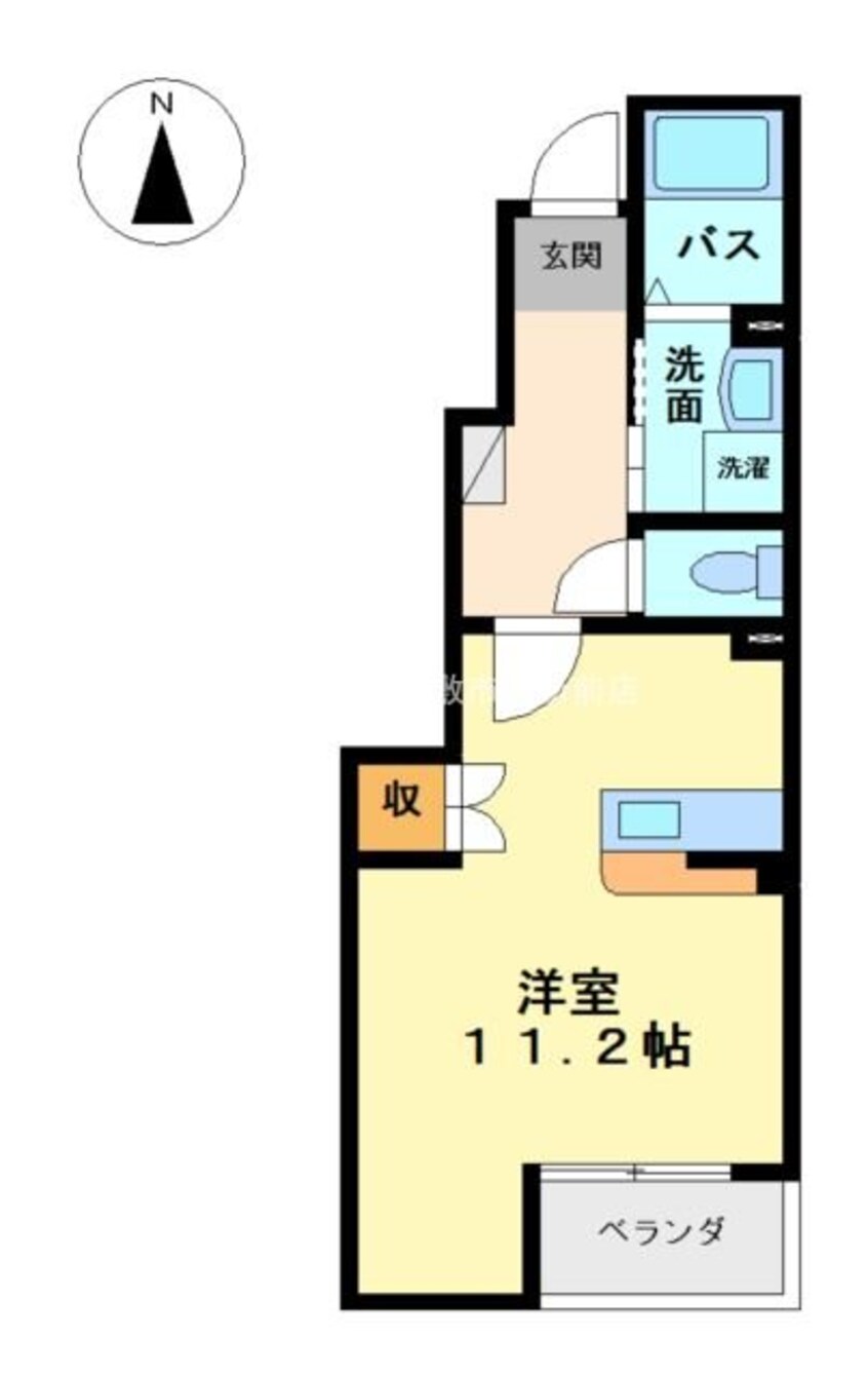 間取図 カーサ　ソレイユ