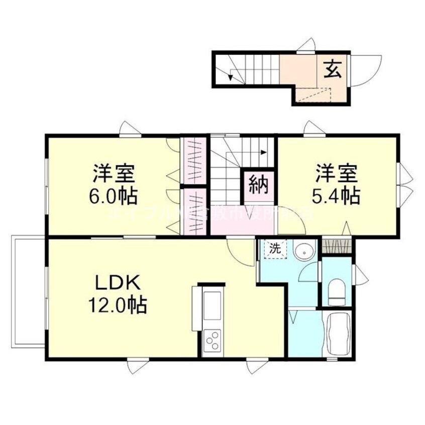 間取図 ユニガレージ