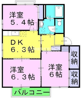 間取図 グッドライフ茶屋町　C棟