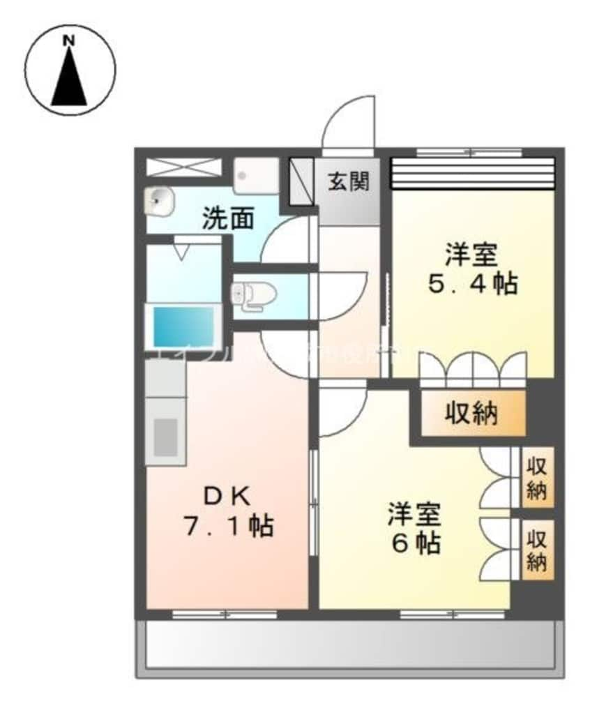 間取図 フレンズ