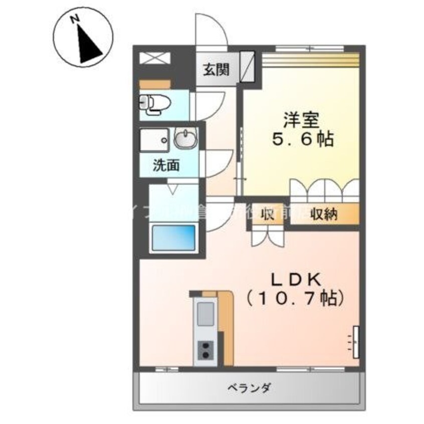 間取図 フローラルスクエア