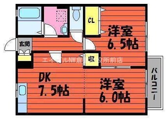 間取図 アンジェリーク中島