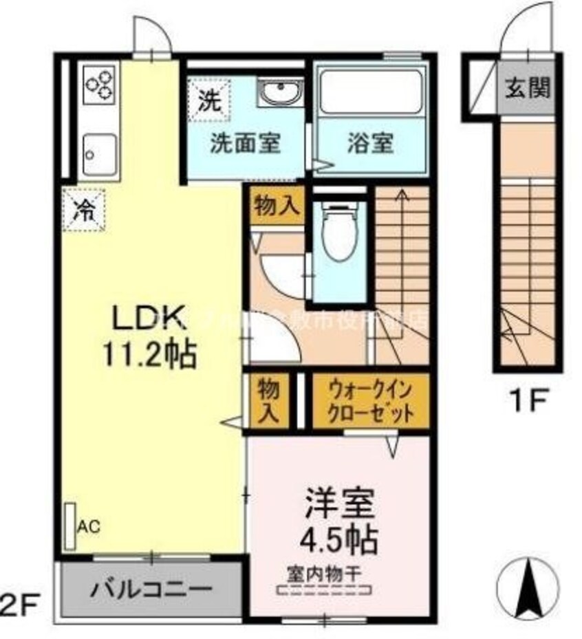 間取図 エムスラッシュ