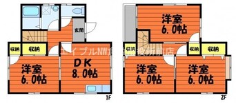 間取図 白楽町一戸建借家