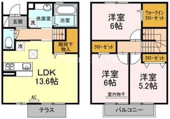 間取図 カーサ　マリン