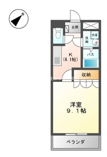 間取図 グリーンヒルズ