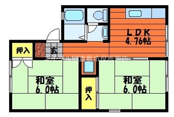 間取図 セジュール金光Ａ