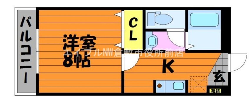 間取図 ハイツ・サンシャイン