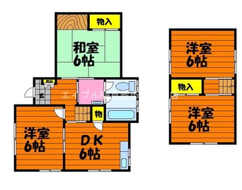 間取図 田中様一戸建て