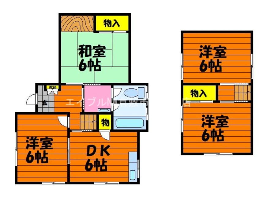 間取図 田中様一戸建て