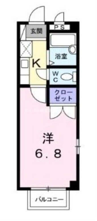 間取図 ニューシティアベニューＡ