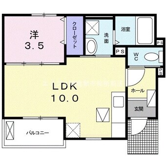 間取図 アンドロワ　アンソレイエ