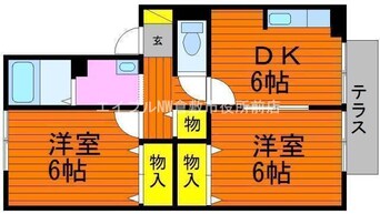 間取図 パークサイド堀南　Ｅ棟