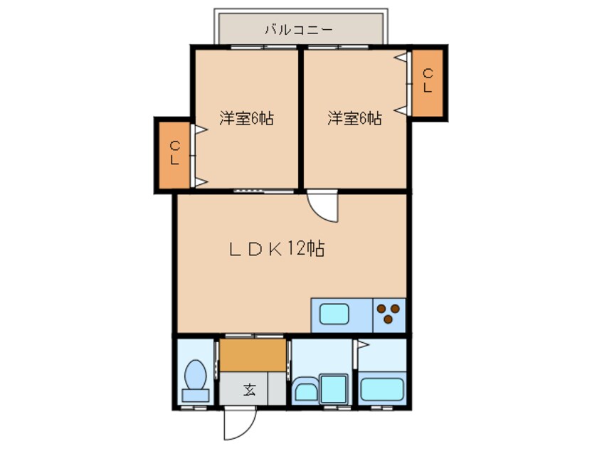 間取図 エトワールふるさわⅡ