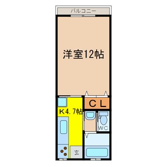 間取図 シーサイド大塔 Ｃ棟