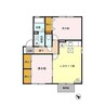 ウィンズヒル　Ｂ棟 2LDKの間取り