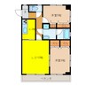 ルメルシエ 2LDKの間取り