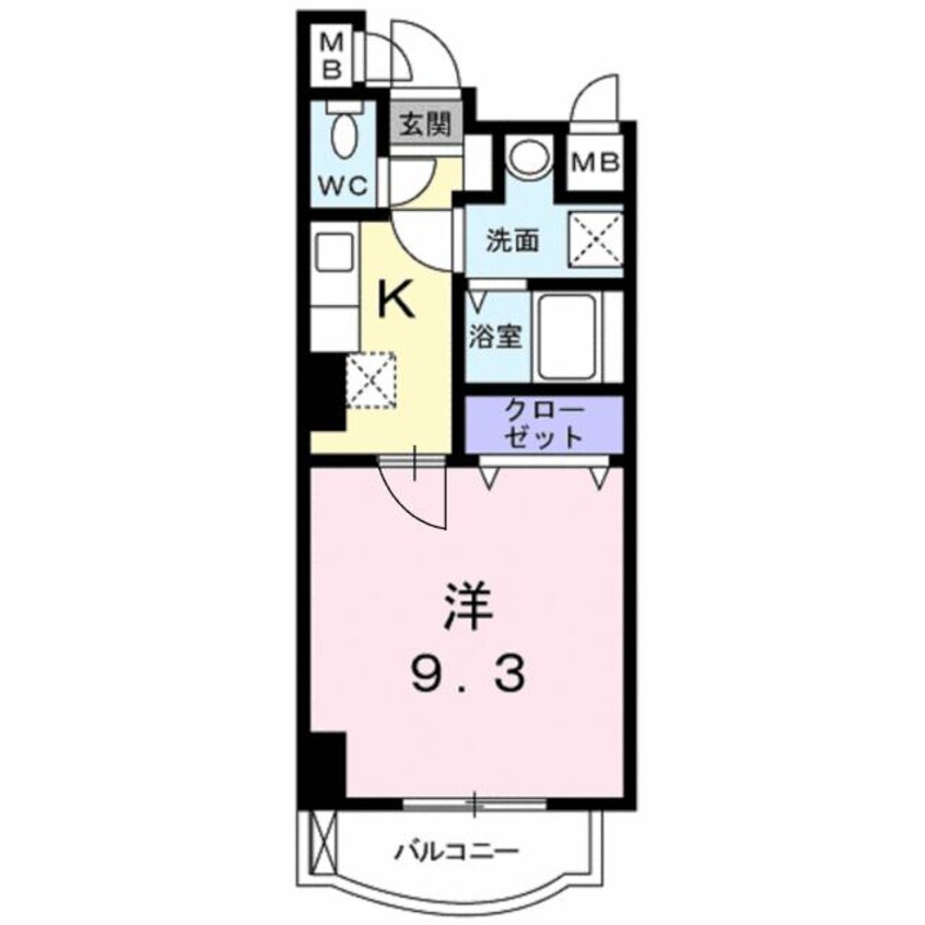 間取図 クレアール京町