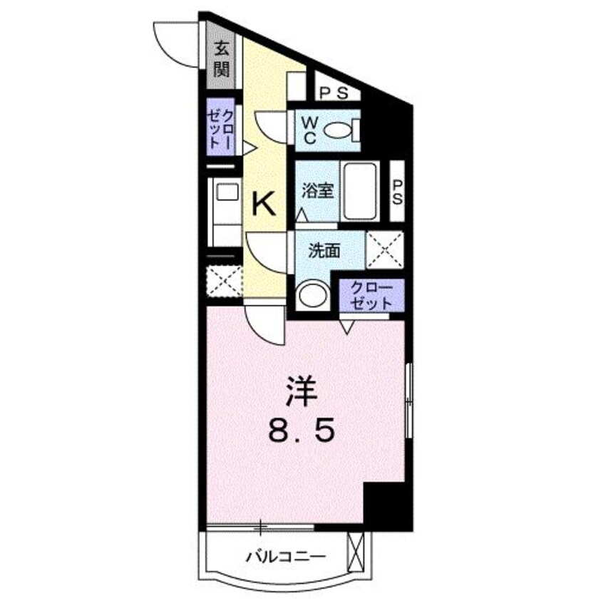 間取図 クレアール京町