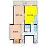 フレスコ　プレッタ 2DKの間取り