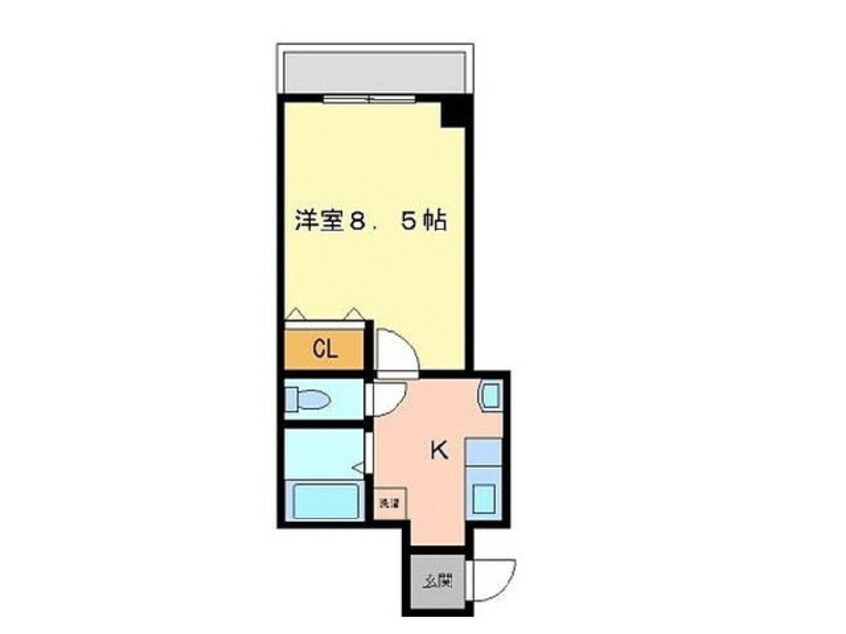 間取図 フレスコ　プレッタ
