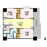 高砂スクエアビル 3LDKの間取り