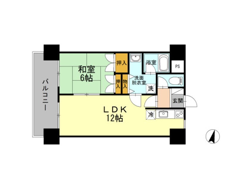 間取図 高砂スクエアビル