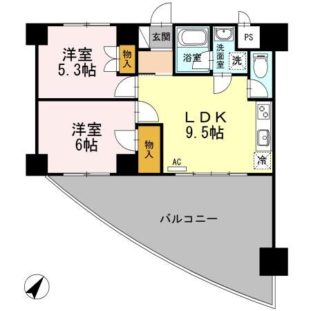 間取り図 ダイヤヒルズ島瀬