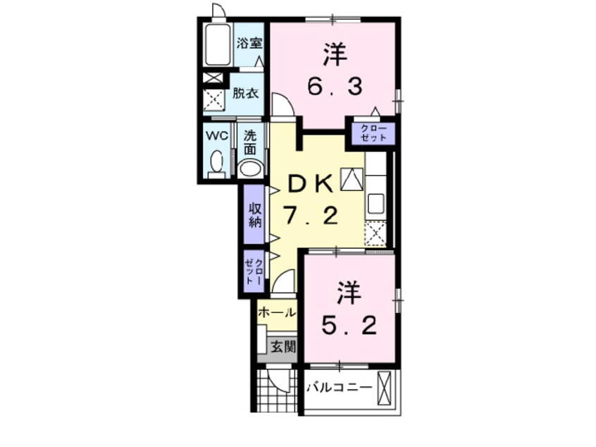 間取図 メゾン・ブリーズ