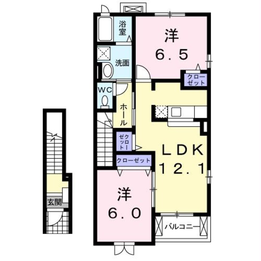 間取図 メゾン・ブリーズ