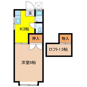 間取図 リゾートインマリオ