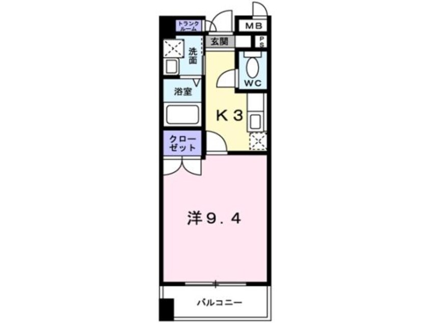 間取図 グランドアーク島瀬