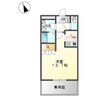 サンフォレスト 1Kの間取り
