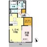 さくらコンフォート 1LDKの間取り