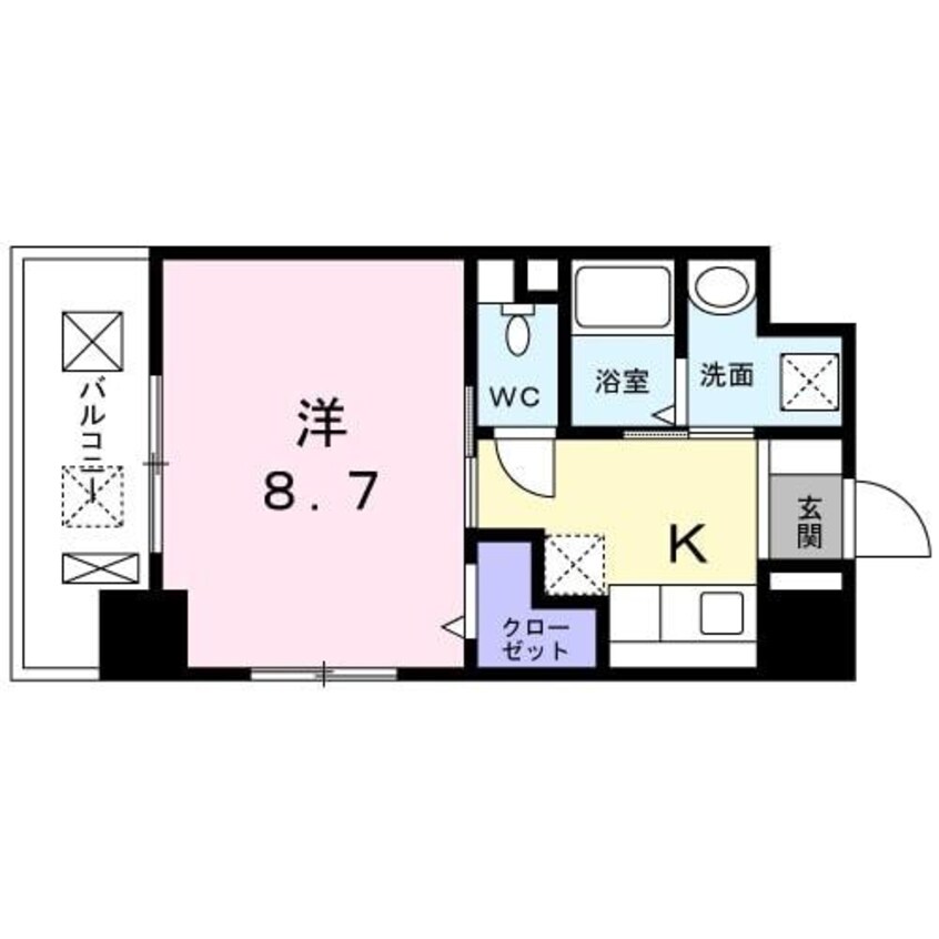 間取図 カーサ プリンセス