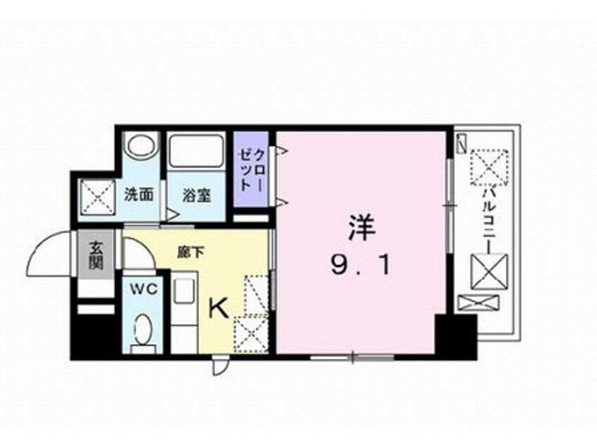 間取図 カーサ プリンセス