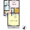 タスカータソルテＢ 1LDKの間取り